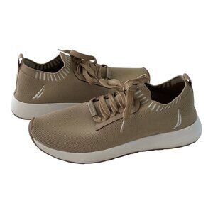 Nautica Women's Knit Lace-Up Slip-on Sneakers Size 8.5 Casual Athletic